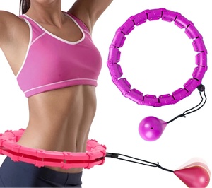 Thin Waist <b>Abdominal</b> <b>Exercise</b> Fitness Hoop Home Gym Training Equipment for Weight Loss for Sport and Circles - Product Image 1