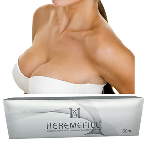 CE Hereme - Gel <span class=keywords><strong>de</strong></span> Ácido Hialurónico Reticulado BDDE Efectivo <span class=keywords><strong>para</strong></span> Rellenar Arrugas Faciales, Volumen Corporal y Dérmico - Product Image 6