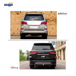 Kit carrosserie GUGO pour <span class=keywords><strong>Lexus</strong></span> LX570 2008-2015, mise à niveau vers LX600, modèle exécutif avec pare-chocs et feux antibrouillard - Product Image 3