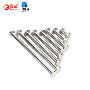 Các Nhà Sản Xuất Sản Xuất Cường Độ Cao 304 Thép Không Gỉ Mông Vít Trẻ Em Nữ Đinh Tán Chicago Vít Ràng Buộc Vít M4M5 - Product Image 5