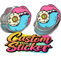 Etiquetas de Diseño Personalizado para Empresas, Adhesivos de Vinilo Impermeables con Dibujos Animados, Adhesivos Troquelados para Logotipos Comerciales