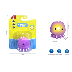 Juguete de baño para niños Tiburón de goma con luz Juego de agua para niños Juguetes - Product Image 2