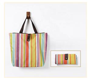 Sac de shopping pliable en tissu Oxford imperméable de haute qualité, à longue poignée et portable - Product Image 6