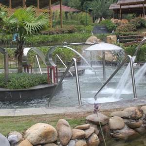 Équipement de <span class=keywords><strong>piscine</strong></span> en acier inoxydable bricolage cascade <span class=keywords><strong>piscine</strong></span> fontaine buses - Product Image 4