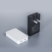 Ultra Mince Mini Pliable 65W Type C Universel Charge Rapide Adaptateur Secteur Gan Mur Pd Chargeur pour Anker Ordinateur Portable Iphone 16 17 PRO