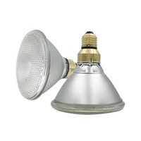 Çin fabrika iyi fiyat temperli cam PAR38 lamba 100W 150W 175W kızılötesi ısı lambası halojen ampuller piglet için/Domuz çiftliği