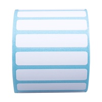 Rollo de Etiquetas Térmicas Adhesivas de Alta Calidad, Certificadas ISO9001, Resistentes al Agua, para Transferencia de Códigos de Barras en Supermercados y Tiendas de Comestibles