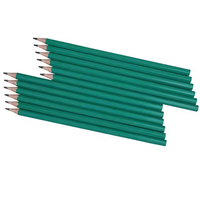 Crayon scolaire de 7,5 pouces dans une boîte en papier, crayon hexagonal HB avec gomme, crayon à dessin pour étudiants et enfants, ensemble de papeterie scolaire