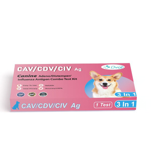 Kit de prueba combinada de triple antígeno DVOT exclusivo transfronterizo para la detección de próstata/digestión intestinal/influenza en perros, para autodiagnóstico en el hogar. - Product Image 3
