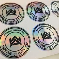 Chine Fabrication Meilleure Vente Laser Hologramme Argent Coloré Personnalisé Étiquette Adhésive Autocollant Prix Concurrentiel