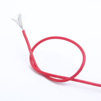 Câble de faisceau de câblage électrique haute tension souple isolé en caoutchouc silicone flexible revêtu AWG 4 6 8 10 12 14 18
