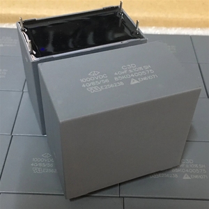 Condensatore a film con elettrodo in rame spesso ZYSY Xiamen Fara C3D3A406KM0AC00 40UF 1000V - Product Image 3