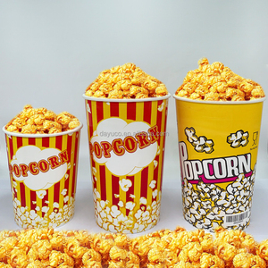 ถังใส่ป๊อปคอร์นไก่<span class=keywords><strong>ทอด</strong></span>ถ้วยกระดาษพิมพ์ลายแบบกำหนดเอง - Product Image 4