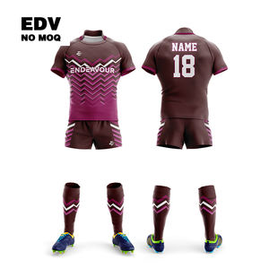Meilleures ventes Maillot rugby à logo personnalisé Maillot rugby respirant pour homme - Product Image 5