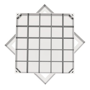 Yixinglong Square Manhole Cover 600x600x50mm Stainless Steel Concealed Tank Cover For Rainwater Drainage - Product Image 1