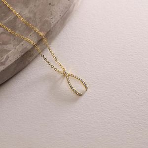 Collar Minimalista Vintage, Diseño Exclusivo, Inspirado en el Lujo, <span class=keywords><strong>Cadena</strong></span> Ligera para Clavícula, Collar para Mujer, Regalo - Product Image 1