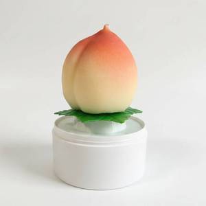 Gelato 3D a Forma di Frutta con Vero Polpa di Pesca, <span class=keywords><strong>Alta</strong></span> Qualità, Gusto Pesca, Confezione in Scatola Virale, Vendita all'Ingrosso - Product Image 2