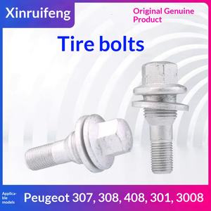 Tornillo de Rueda de Aleación de Acero Plateado para <span class=keywords><strong>Peugeot</strong></span> <span class=keywords><strong>206</strong></span> 301 308 408 307 SEAT Altea XL 3008 C5 OE540567 - Product Image 5