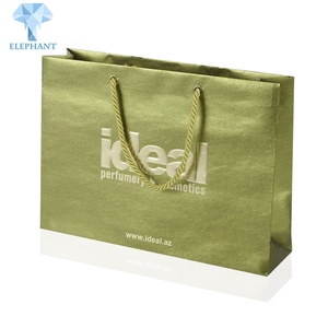 China Color CMYK Printing Recycled Shopping <b>Gift</b> Packaging Paper Bag With Your Own Logo - Product Image 3