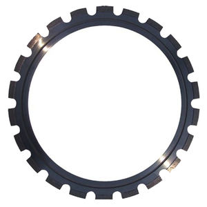 شفرة منشار حلقي ماسية فائقة الجودة لقطع الخرسانة مع عجلة توجيه - Product Image 3