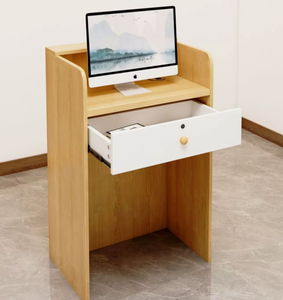 Cashier counter, modern <b>small</b> reception desk <b>small</b> shop simple cash register cabinet <b>bar</b> counter <b>table</b> - Product Image 4