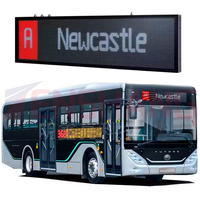 Module d'affichage à LED polychrome/affichages de destination à matrice complète pour bus