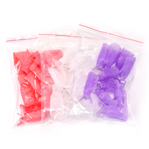 10 pièces de clips en plastique pour retirer le vernis gel, pour les doigts, outil de manucure pour salon, pour le retrait de l'acrylique - Product Image 6