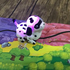 777-614 <span class=keywords><strong>Jouet</strong></span> <span class=keywords><strong>robot</strong></span> <span class=keywords><strong>chien</strong></span> magique à induction, suit la ligne noire, mini lumières LED colorées, <span class=keywords><strong>chien</strong></span> pour enfants - Product Image 6