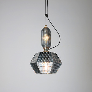 Lámpara Colgante Moderna de Estilo Retro Americano, Iluminación de Pared de Fondo Italiana para Sala de Estar, Dormitorio, Vestidor, Araña de Cristal - Product Image 3