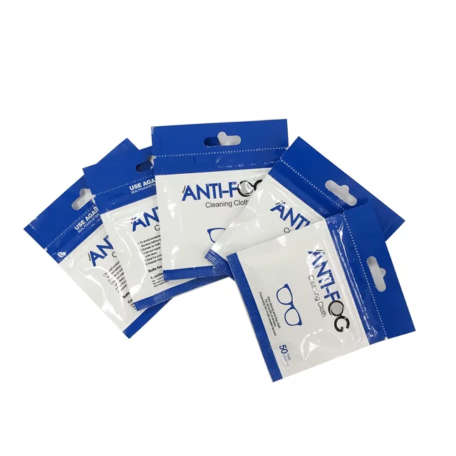Anti fog microfbier cleaning cloth custom logo for coated lenses wiping for eyeglasses
