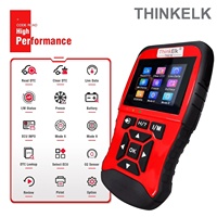 Escáner Lector de Códigos THINKELK TK618, Diagnóstico Automotriz de Motor, Lectura y Eliminación de Códigos de Error, Visualización de Datos Congelados, Herramientas de Diagnóstico OBD2 CAN para Automóviles