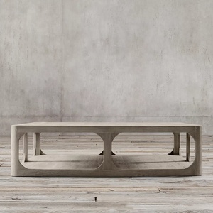 โต๊ะวางของอเนกประสงค์ทรงสี่เหลี่ยมพร้อมที่เก็บของ ทำจากไม้รีไซเคิล รุ่น Martens - Product Image 1