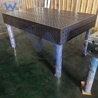 Table de soudage 3D en fonte grise, diamètre des trous D28/D16