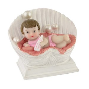 Decorazione per cameretta bambina a forma di conchiglia H60 MM, grazioso accessorio per la stanza dei bambini - Product Image 1