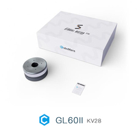 Motor de cardán sin escobillas GL60 II con eje hueco de 20 mm FOC IP para radar autónomo