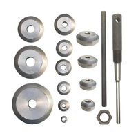 Jeu de fraises à soupapes de voiture de haute qualité 22-38 mm, outil de réparation de sièges de soupapes avec meule, outil à siège de soupape en alliage dur diamanté