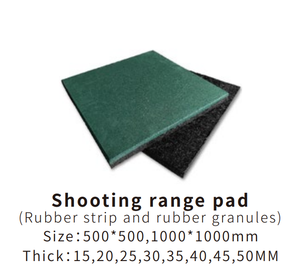 Buiten 1000X1000X20Mm Gerecycled Epdm Fitness <span class=keywords><strong>Rubber</strong></span> Mat Milieuvriendelijk Ce Gecertificeerd Waterdicht Anti-Slip Veiligheidsvloer - Product Image 4