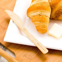 Fourchette jetable en bagasse de canne à sucre, design moderne, légère, écologique et compostable, pour salades et restaurants