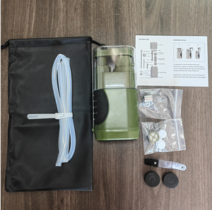 Máy lọc nước sinh tồn bơm cắm trại bơm tay Lọc nước di động khẩn cấp ngoài trời và hệ thống lọc nước sinh tồn - Product Image 5