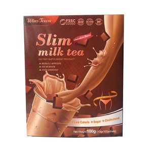 Protein-Burning Slim Meal Replacement Shake for <strong>Weight</strong> <strong>Loss</strong> Instant Fiber Powder Diet Drink in Box Packaging - Product Image 1