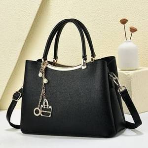Elegante Bolso de Hombro de Piel Sintética con Borlas, Cierre de Cremallera Seguro, Compartimento Principal Espacioso, Asa Resistente, Suave y a la Moda para Damas - Product Image 6