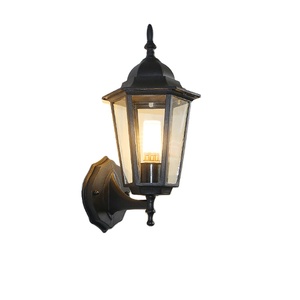 ETL CE <strong>Vintage</strong> Classic Antique Lantern Shape Exterior Outdoor Wall Lamp <strong>Lighting</strong> - Product Image 4