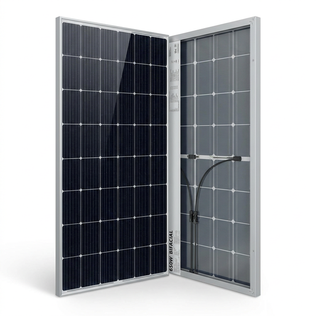 High Efficiency 650W N-Type Mono Bifacial Dual Glass Solar Module JKM650N-66HL4M-BDV