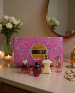 Set di Profumi Colorful Bubbles 30ml x 4 pz Fragranza Floreale per Donna Eau De Toilette Spray - Product Image 2