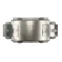 Caja de conexiones de acero inoxidable JBX-4S IP68 impermeable, caja de suma analógica para básculas de plataforma de suelo, 4 celdas de carga, OEM