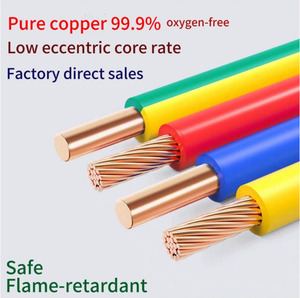 Fil électrique solide de conducteur de cuivre à noyau unique BV câble isolé par PVC de 1.5mm 2.5mm 4mm pour le câblage industriel et de maison - Product Image 3