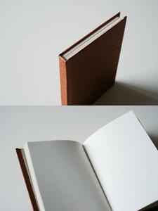 Vente en gros Carnet de notes A5 bleu à couverture rigide écologique minimal pour cadeau ou usage quotidien - Product Image 6