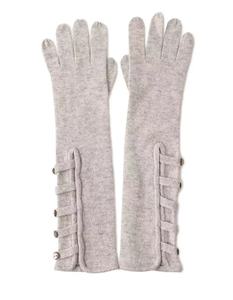 Guantes Largos de Punto Cálidos de Invierno para Mujer, Estilo Coreano, con Botones, Térmicos para el Brazo, Elegantes, de Cachemira, para Negocios - Product Image 4