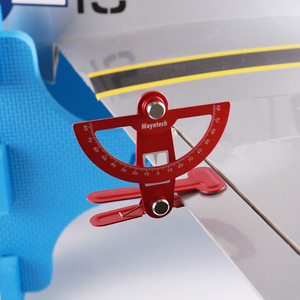 Mayatech Rudder Angle Gauge Metal <b>Rc</b> Airplane Parts For F3A Model Aircraft Adjustment Tool - Product Image 1