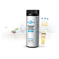 Kit professionnel de bandelettes de test d'eau potable 16-en-1 analyse précise de la qualité de l'eau pour la maison/aquarium/piscine/test de l'eau du robinet